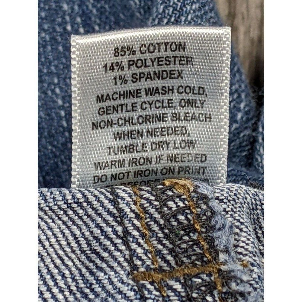 (3/$35) Ann‎ Taylor Loft Womens Size 6 Modern Pockets Denim Blue Jean Capris - Picture 5 of 10